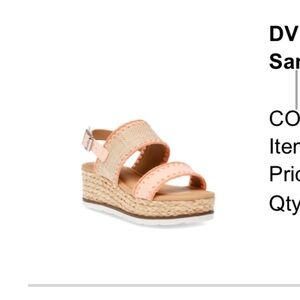 DV by Dolce Vita Kids Coral Wedge Sandals